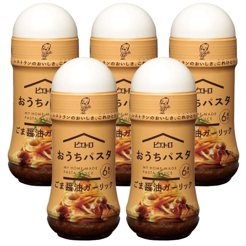 Pasta Sauce Pietro Home Sesame Soy Garlic 180ml (set 5) fragrant Japanese-style that stimulates appetite.