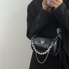 IELGY Сумка-цилиндр с замком Love Chain, высококачественная сумка через плечо