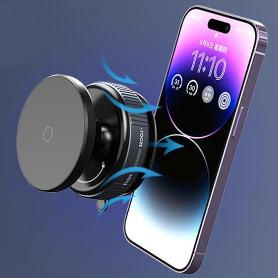 Magnetic Car Phone Strong Magnet Suction Holder 360 Degrees Rotation Cup Mount for IPhone