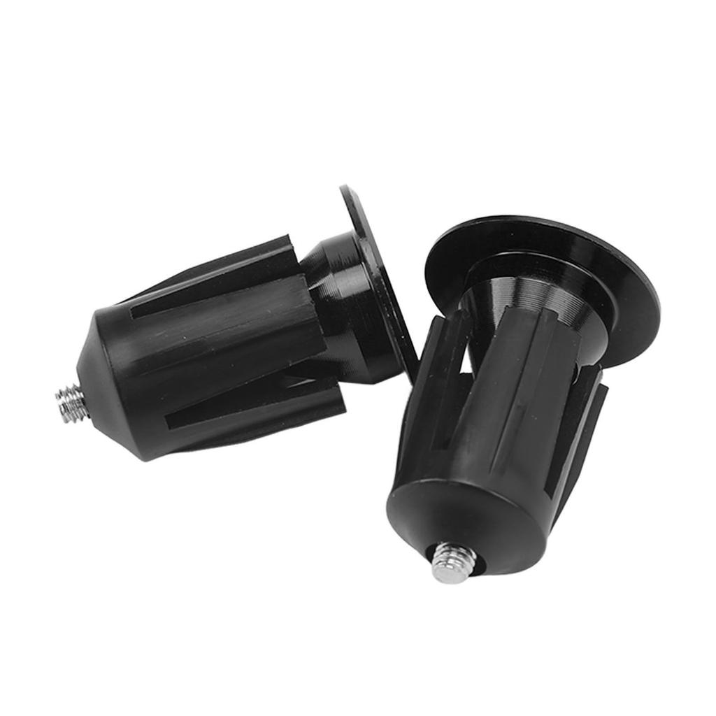 2pcs Handlebar Plug Aluminium Plastic Light Weight Bike Bar End Plug for Mountain Bikes Road Bikes