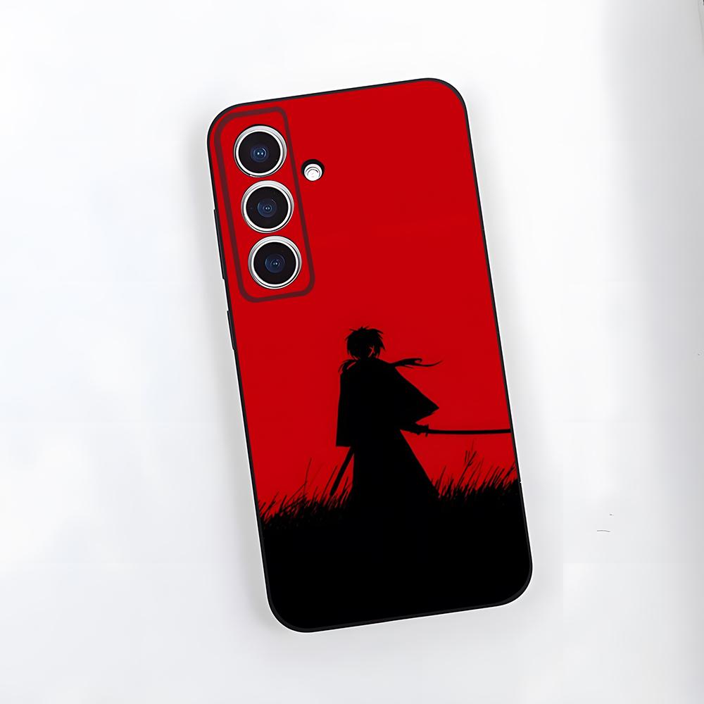 Rurouni Kenshin Anime Phone Case For Samsung A25 A13 A33 5G A54 A36 A35 A56 A52 A14 Shockproof Soft Cover