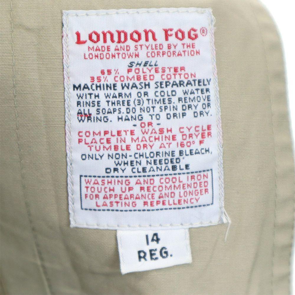 LONDON FOG 80-е 90-е Сделано в США Старое С подкладкой Пальто с воротником из нержавеющей стали 14 Женское Б/У