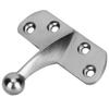 Brushed Nickel AntiTheft Lock Buckle Stainless Steel Swing Bar Door Lock  Front Door