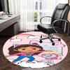 Rainbow Dreams Chair Mat - Round Carpet for Home Decor