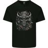 Samurai Skull Fantasy Warrior Bushido Ronin Mens Cotton T-Shirt Street Hip-hop Rock Short-sleeved Women Round-neck Top