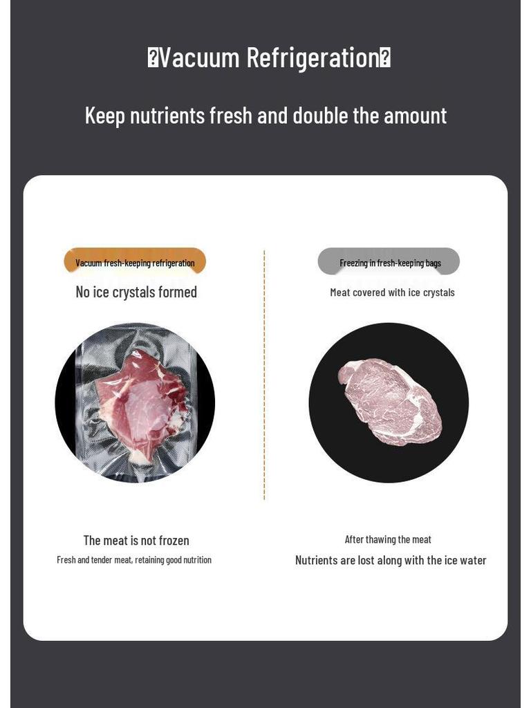 Компактный автоматический вакуумный упаковщик для консервирования продуктов питания