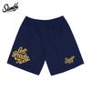 Slamble Men's Sports Casual Shorts, Loose-Fitting Five-Point Pants with Elastic Drawstring, American Trendy Summer New Style