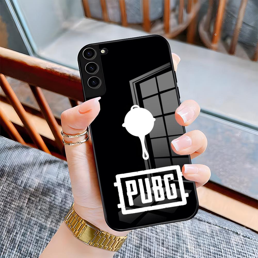 Чехол для телефона PUBG Winner Chicken Dinner для Samsung A25 A13 A33 5G A54 A36 A35 A56 A52 A14 Ударопрочная стеклянная крышка