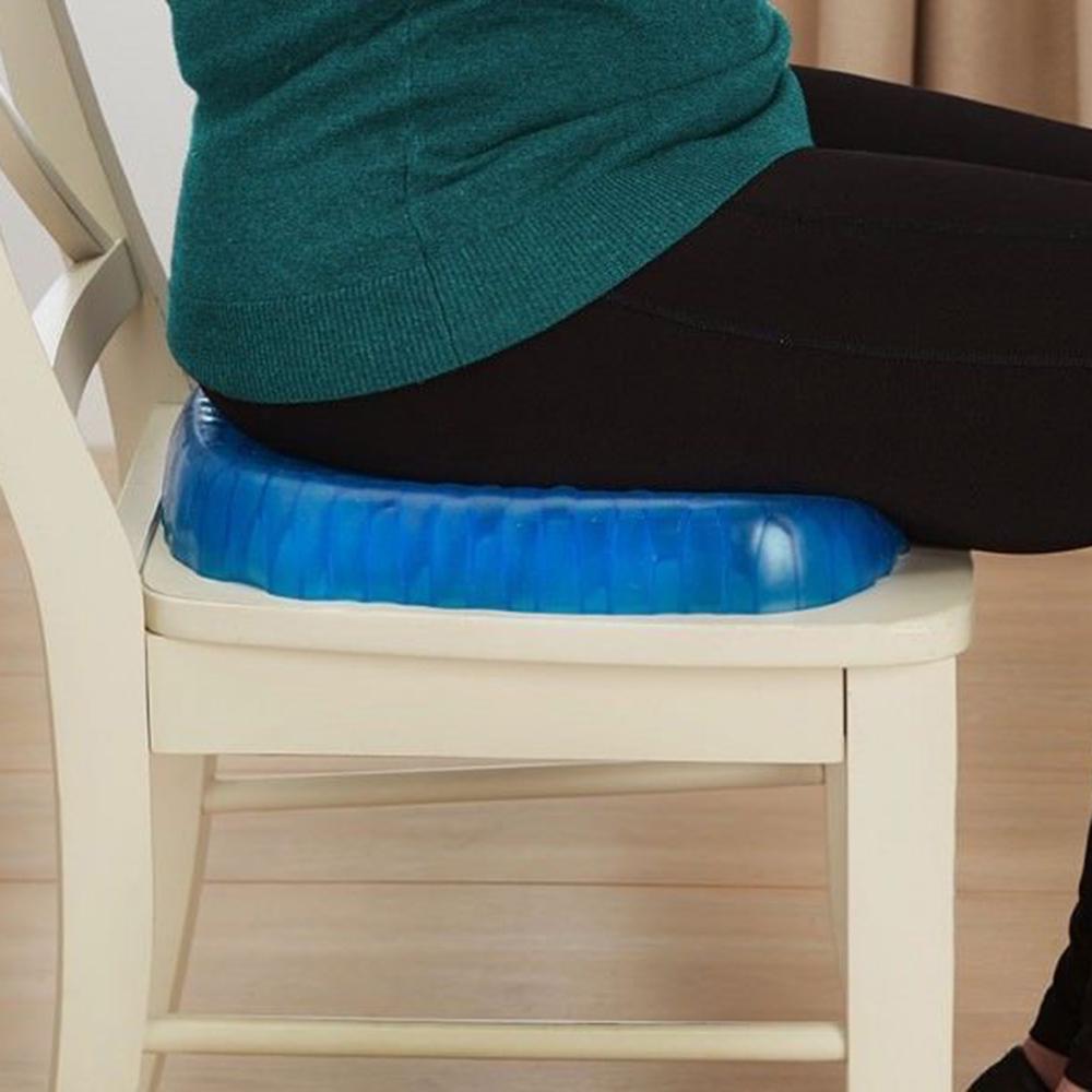 Gel Sitter Seat Cushion Flex Breathable Office Pain Relieve Cushion Egg Sitter Comfortable Honeycomb Support Cushion