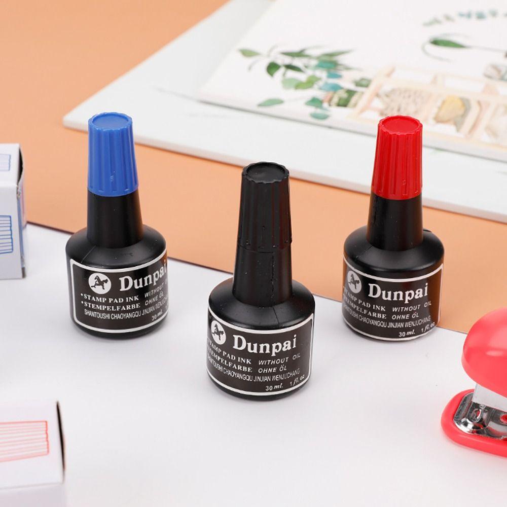 Быстросохнущие чернила для штемпельной подушечки 30 мл Чернила для штемпельной пасты Чернила для портативных маркеров
