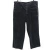 80s EUR Logger Corduroy Pants 50 Charcoal Black Men's Used