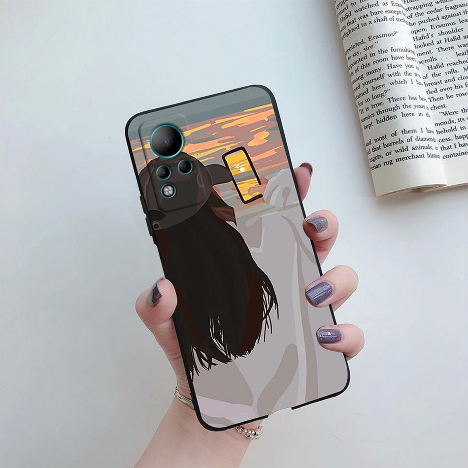 Чехол для Infinix Note 12 G88 2022 Роскошная Звездное Небо Крышка для Телефона Тонкий Мягкий Funda Для Infinix Note 11 Чехол X663 X663B X663D Note11