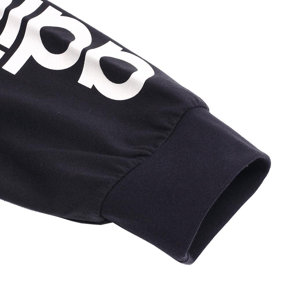 Adidas Спортивные тренировочные брюки Vitality Color Series с буквенным принтом, удобные модные брюки для отдыха, женские брюки черного цвета B30567