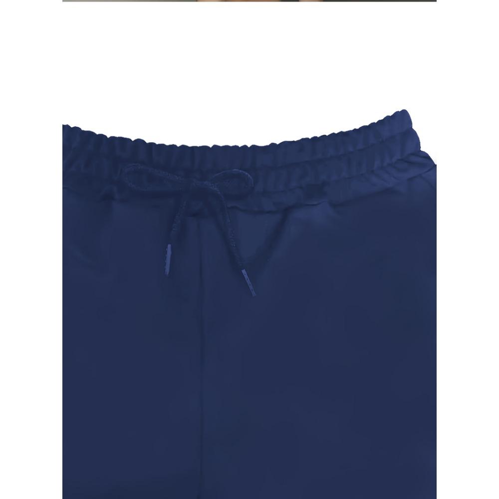 Мужские спортивные брюки с широкими штанинами и кулиской на талии, Повседневная и минималистичная уличная одежда, Одежда для дома