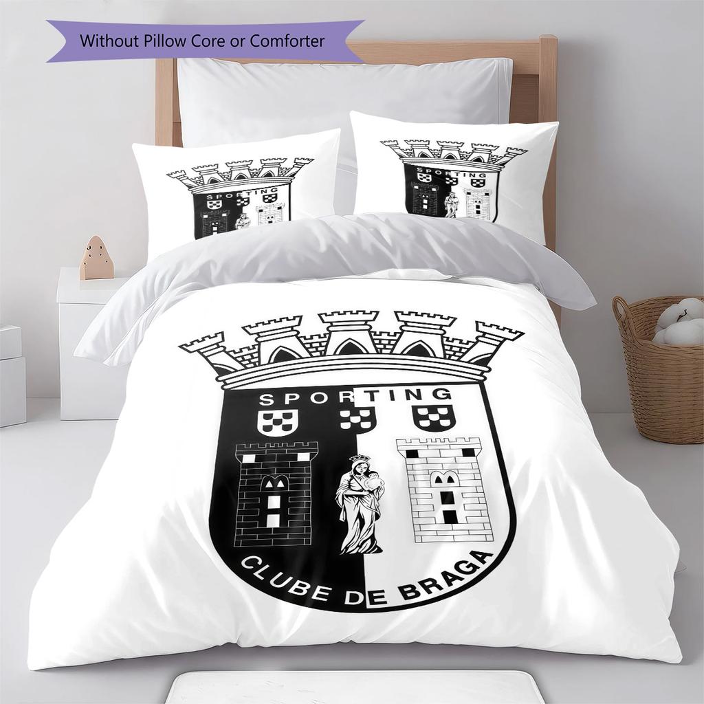 BRA Bedding Quilt Set Quilt Cover Pillowcase Home Decoration Birthday Gift (1 * duvet cover + 2 * pillowcase, without core)
