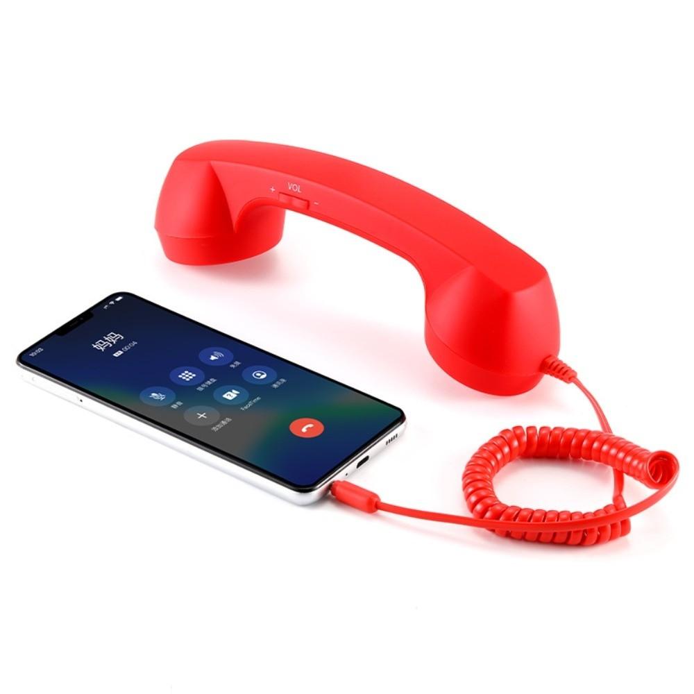 Multifunctional Telephone Wired Handsets Landline Handle Receiver  For Calls External Headset