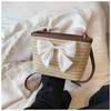 This Year's Popular Fashion Small Bag Women's 2025 New Summer Woven Bucket Bag Simple Casual Messenger Bag