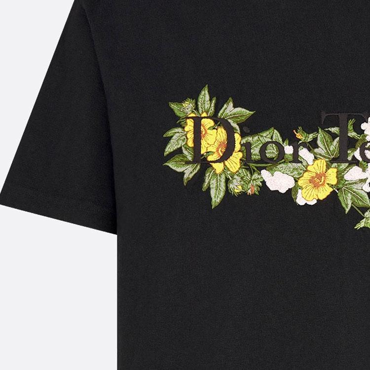 DIOR X Denim Tears T Shirt 393J696I0849-C989