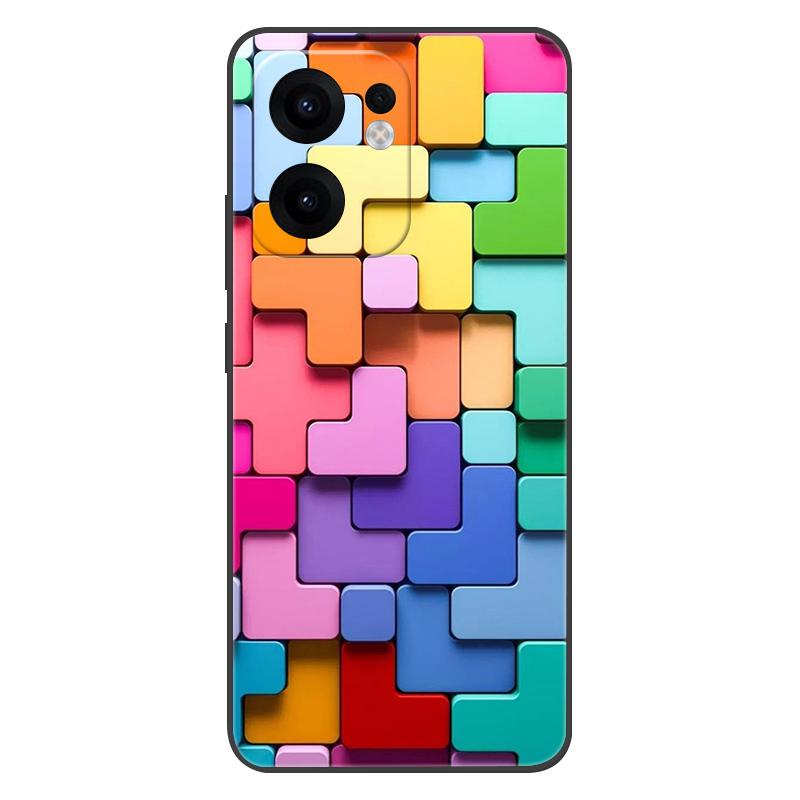 For OPPO Reno13 F Case 13F Flowers Silicone Soft TPU Back Cover For OPPO Reno 13F 5G Case CPH2699 Coque Shockproof Fundas