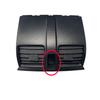 HUIYAN Подходит для Honda CRV 2007-2011 RE2/RE4 Центральная консоль вентиляционное отверстие Рамка центрального вентиляционного отверстия Лопасть вентиляционного отверстия