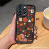 Милый веселый чехол для iPhone 15/14 Promax с тыквой Apple 11/12/13 новый 16 Pro мягкий чехол