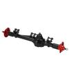 Металлическая сборка заднего моста для радиоуправляемой машины AXIAL RBX10 Ryft 110, запчасти и аксессуары для модернизации(Черный Красный )