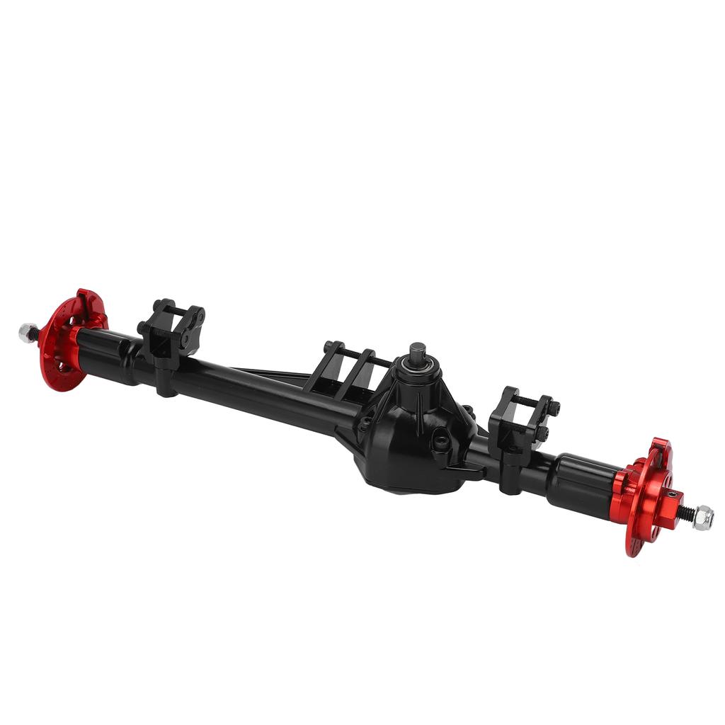 Металлическая сборка заднего моста для радиоуправляемой машины AXIAL RBX10 Ryft 110, запчасти и аксессуары для модернизации(Черный Красный )