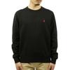 Ralph POLO Ralph Lauren Crew Neck Sweatshirt Plain Pullover One Point (Поло Лорен) Мужская 0102843-XXL-BLACK [Товар]