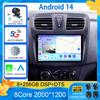 Android 14 Автомобильное радио для Renault Logan 2 2012 - 2022 Sandero 2 2013 - 2022 Мультимедиа Видео Плеер Навигация стерео GPS Нет 2din