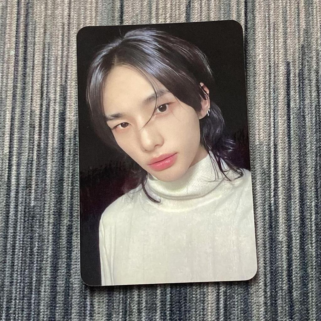 [Б/У] StrayKids Хёнджин Совместный HOP JYP JAPAN Stray Kids Бонусная торговая карта