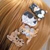 Duckbill Clip Animal Hairpin Dog Puppy Cat Hair Clip Personalized   Female