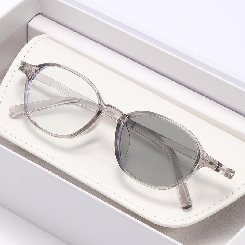 2026 Новые Ретро Овальные Очки с Защитой от Синего Света, Фотохромные, для Дальнозоркости, Унисекс, Ультралегкие Очки для Чтения от 0 до +4.0
