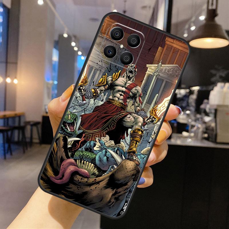 Чехол God Of War для Honor Magic 8 6 5 7 Pro Чехол для Honor 400 200 Lite 50 70 90 X8a X8b X9a X9b X9c