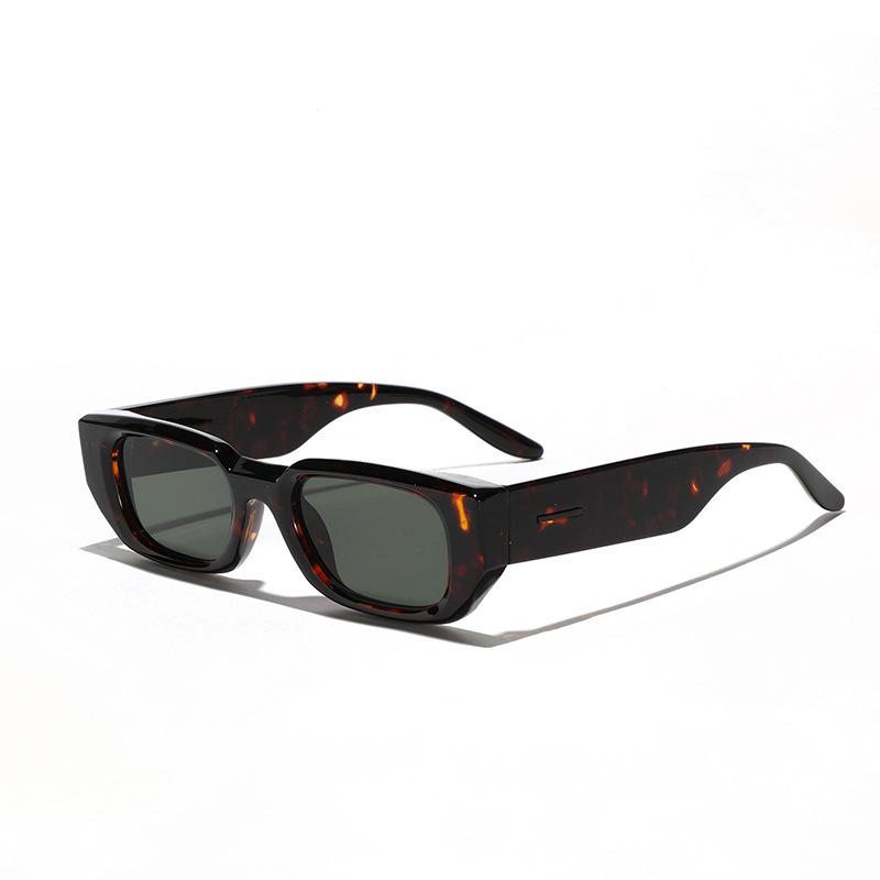 Коробка Высококачественные очки Ретро Маленькая оправа Солнцезащитные очки Женские Персонализированные Солнцезащитные Очки Мужские