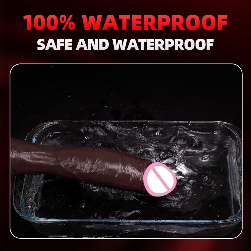 Реалистичный черный дилдо вибратор беспроводной пульт вращающийся пенис присоска телескопические вибрирующие дилдо член секс-игрушки для женщин