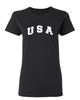 USA Sarcastic Novelty Graphics Funny Womens T-Shirt