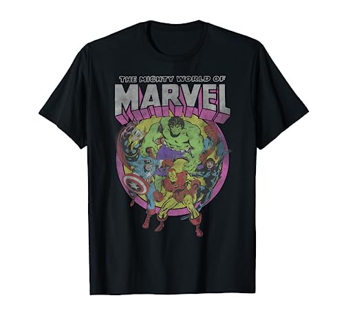 Футболка Marvel Мстители Могучий Мир Marvel Групповой снимок