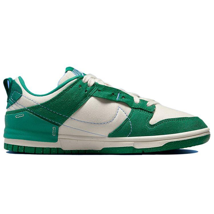 Nike Женские кроссовки Dunk Low Disrupt 2 Malachite White Phantom Green-Noise DH4402-001