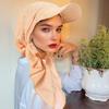 Women Headscarf Hat Elastic Design Shawl Baseball Hat Headscarf Lightweight Easy To Wear Head Covering Turban Hat