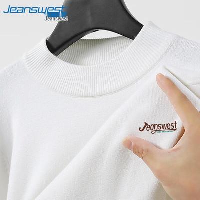 Повседневный мужской свитер с воротником-стойкой Jeanswest