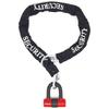Radikal RK72120L Motorcycle Disc Mini with Security Chain 120cm with Bicycle Theft Prevention U-Lock Ø10, Length, Loop,