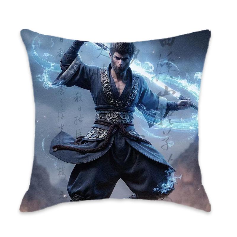 Подушки из серии New Black Myth Wukong Удобные и мягкие подушки для автомобиля, дома, спальни, прикроватные подушки, подушки