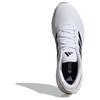 adidas Runfalcon 5 Широкие Белые Черные Алые Мужские Кроссовки Cloud-White Core-Black Better-Scarlet IE0551