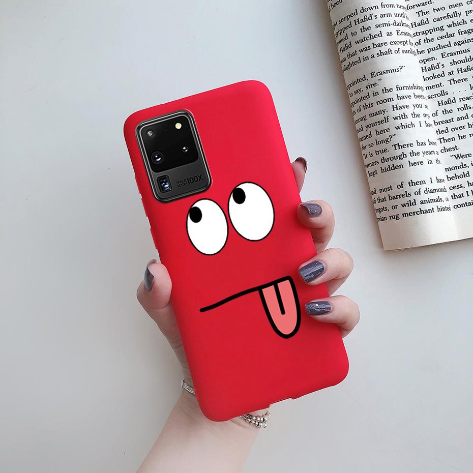 Чехол для Samsung Galaxy S20 S 20 Ultra Plus Силиконовый Рисованный милый Мягкий Тонкий Чехол Обложка Для Samsung S20 Plus Ultra Чехлы для Телефона