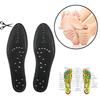 Memory Foam Magnetic Insole 18 Magnetic Acupressure Insole Iron Foot Acupoint Massage Insole Reflexology Shoe Pads