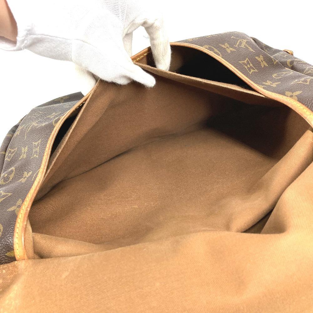 Louis Vuitton M42254 Monogram Saumur 35 Crossbody flap bag Shoulder Bag Brown
