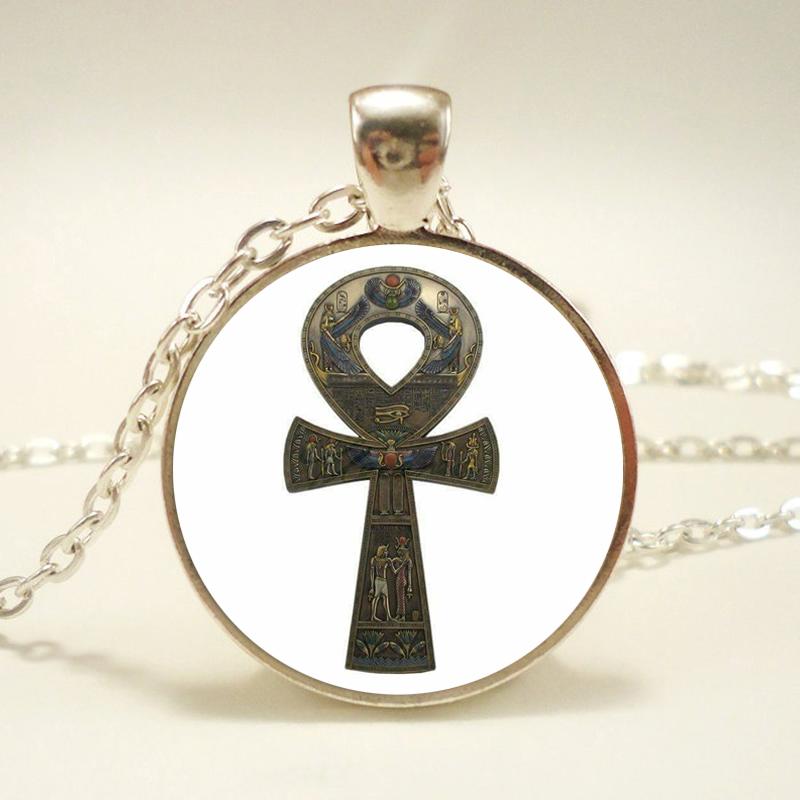 Египетская богиня Исида колье ожерелье Древний Египет Бог воротник ожерелья для женщин и мужчин модные шейные воротники серебряная цепочка