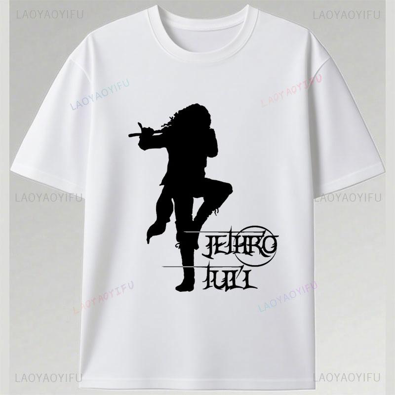 Jethro Tull Shirts Vintage Classics Rock Band Print Tee Cheap Polyester Graphic T Shirts Unisex Summer Short Sleeve Fashion Clothes