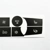 Temperature Climate Control Button Decal Stickers For BMW X5 E70 E71 2007-2013