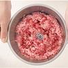 Электрический измельчитель мяса, 2 скорости, высококачественная нержавеющая сталь, мясорубка, измельчитель продуктов, для дома, кухни, слайсер, взбиватель яиц, чеснок, овощи